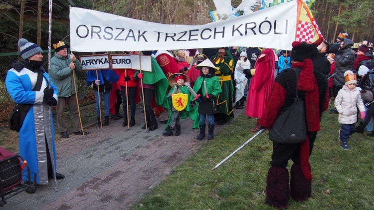 Orszak Trzech Króli 2022 w Brzegu Dolnym