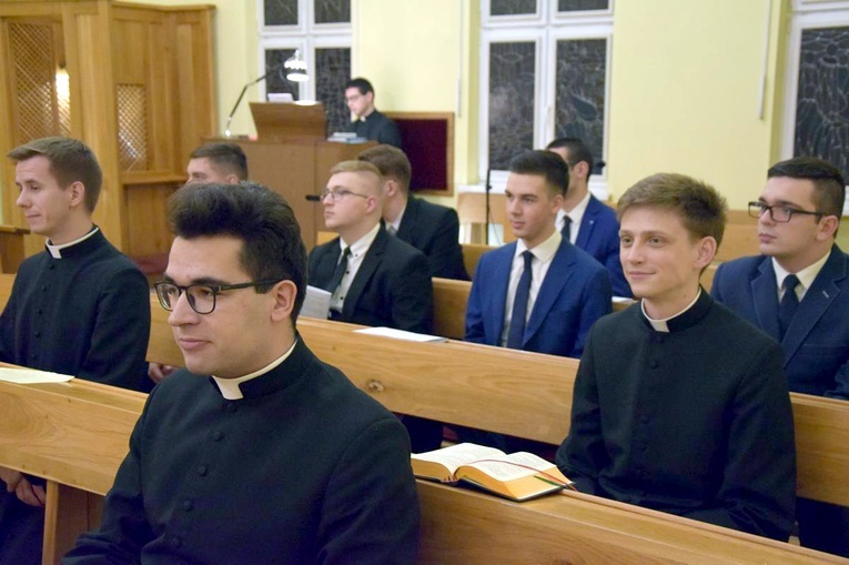 Spotkanie opłatkowe w seminarium