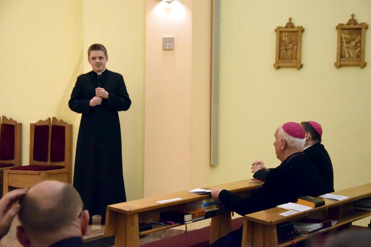 Spotkanie opłatkowe w seminarium