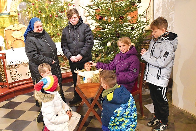 	Jedna z ostatnich prób przed jasełkami.