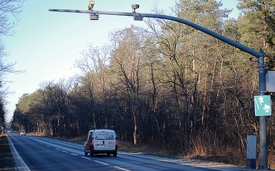 ▲	Urządzenia rejestrujące będą kontrolować ruch od Zajazdu Sezam na długości 6,5 kilometra.