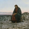 Ivan Kramskoj, Chrystus na pustyni.