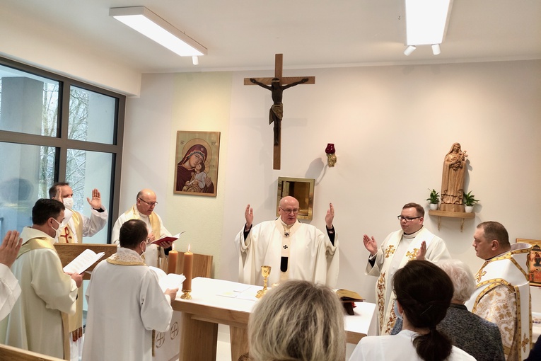 Poświęcenie kaplicy szpitalnej