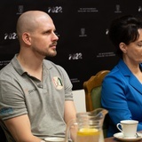 Sportowcy w kalendarzu dla hospicjum domowego w Jastrzębiu-Zdroju