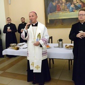 Opłatek z ordynariuszem