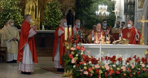 Imieninowa Msza św. 19 stycznia ubiegłego roku.