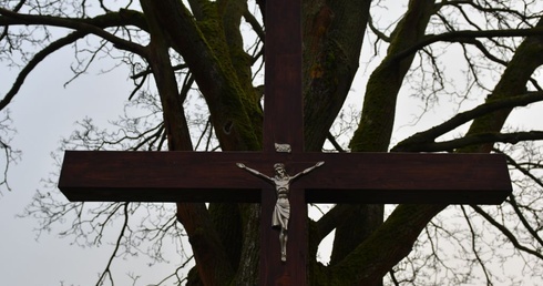 Odnowili rokitniański przydrożny krzyż, bo dla nich to symbol wiary