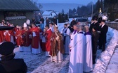 Ostatnie pożegnanie śp. ks. kan. Tadeusza Krzyżaka w Bystrej Krakowskiej