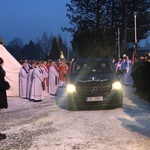 Ostatnie pożegnanie śp. ks. kan. Tadeusza Krzyżaka w Bystrej Krakowskiej