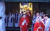 Ostatnie pożegnanie śp. ks. kan. Tadeusza Krzyżaka w Bystrej Krakowskiej