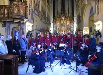 Koncert był okazją do zaprezentowania utalentowanych parafian.