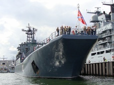 Rosyjskie okręty wojenne opuszczają Bałtyk