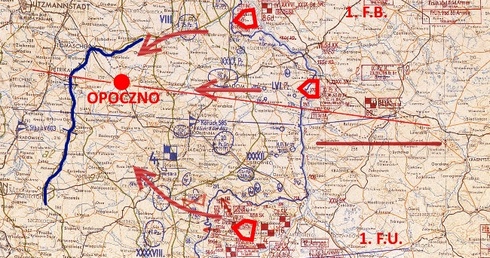 Koniec okupacji niemieckiej w regionie opoczyńskim