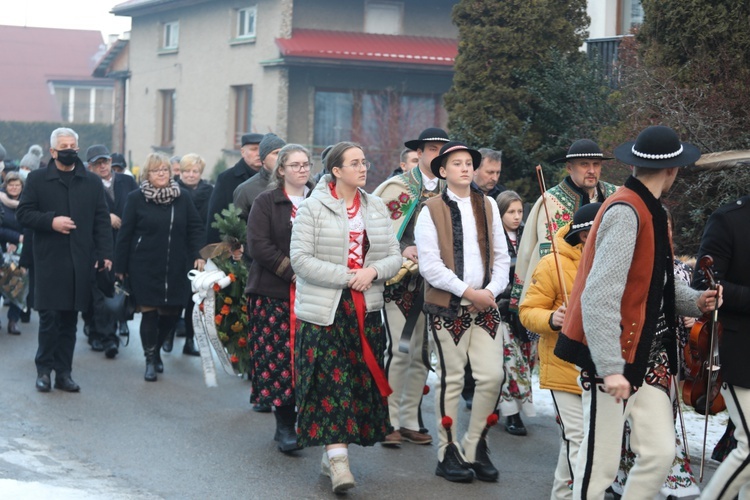 Ostatnie pożegnanie śp. ks. kan. Tadeusza Krzyżaka w Bielsku-Białej Hałcnowie