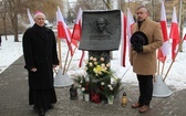 Odsłonięcie tablicy na Skwerze Ks. Jana Machy