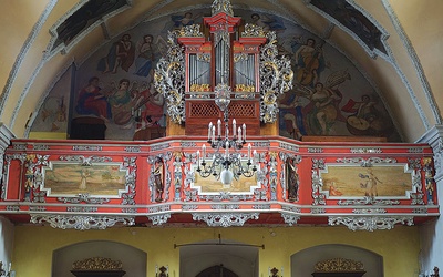 Odrestaurowany chór kościoła św. Pawła.