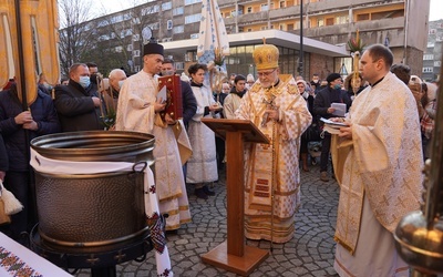 Kościół greckokatolicki. Święto Jordanu we Wrocławiu