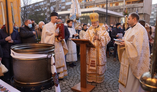 Kościół greckokatolicki. Święto Jordanu we Wrocławiu