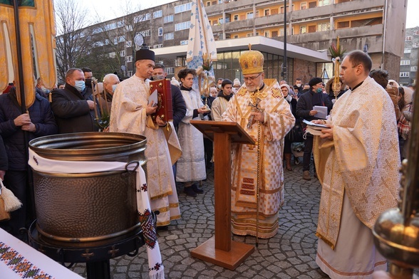 Kościół greckokatolicki. Święto Jordanu we Wrocławiu