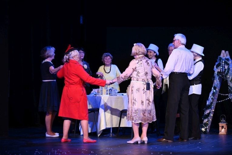 Teatrzyk „Zielona Gęś” z Domu Dziennego „Senior-Wigor” w Świdnicy