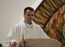 Ks. Michał Powęska, biblista, prefekt w WSD w Sandomierzu.