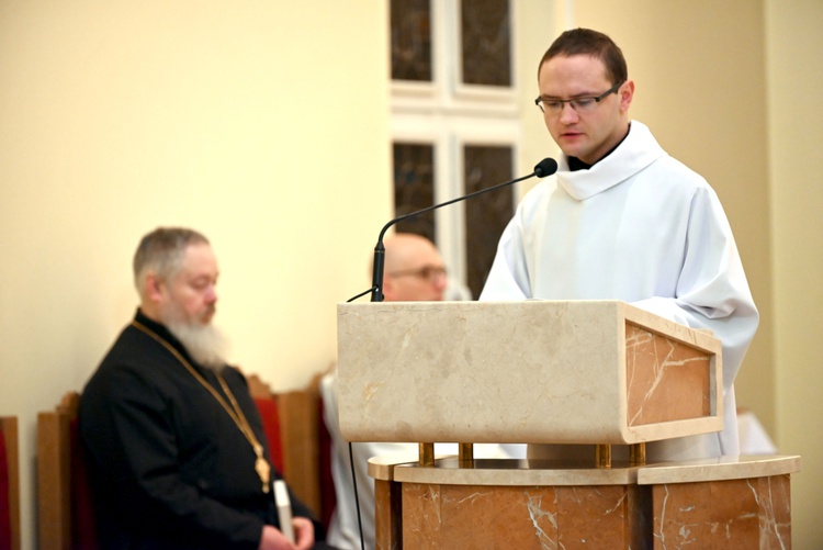 Nabożeństwo ekumeniczne w seminarium