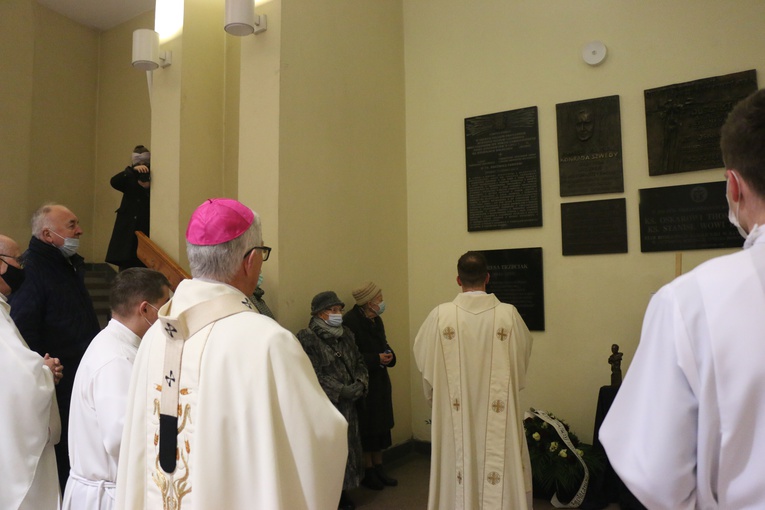 Odsłonięcie tablicy poświęconej śp. Teresie Trzeciak
