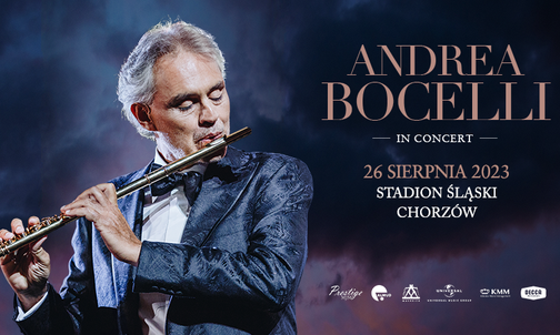 Chorzów. Andrea Bocelli wystąpi na Stadionie Śląskim