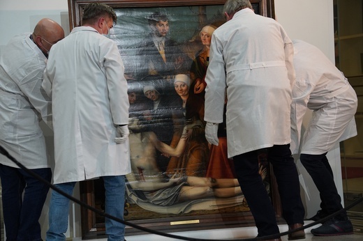 Obraz "Opłakiwanie Chrystusa" z warsztatu Lucasa Cranacha powrócił do Wrocławia