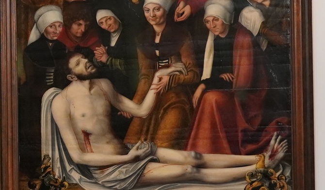 "Opłakiwanie Chrystusa" z warsztatu Lucasa Cranacha znów we Wrocławiu