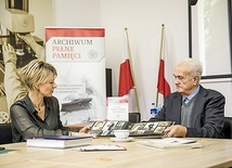 Stefan Piątkowski podczas rozmowy z Joanną Dardzińską.
