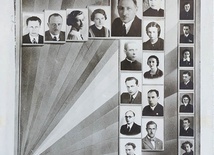 ▲	Tableau uczniów i nauczycieli Gimnazjum im. Z. Krasińskiego w Dolinie z 1938 roku.