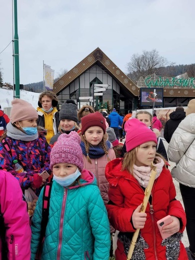 Dzieci z Limanowej i Młyńczysk w Zakopanem