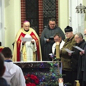 Nieszpory na zakończenie ekumenicznego święta w kościele św. Pawła Apostoła w Elblągu. 