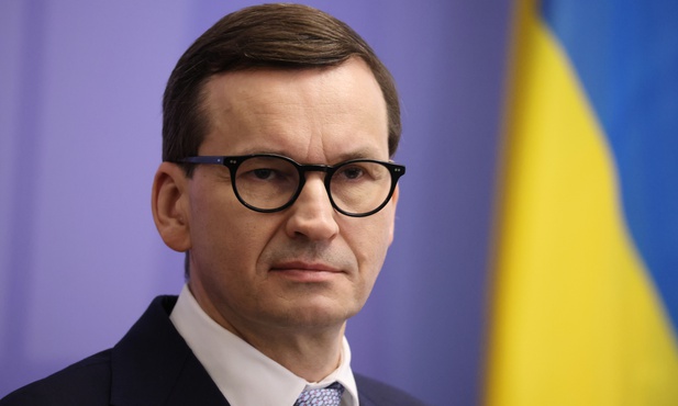 Morawiecki: Jestem tutaj, by zamanifestować jedność Polski z państwem ukraińskim