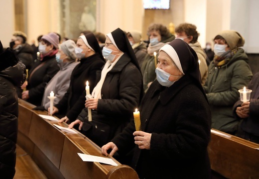 Dzień Życia Konsekrowanego- msza w katedrze