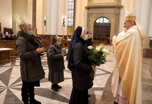 Dzień Życia Konsekrowanego- msza w katedrze