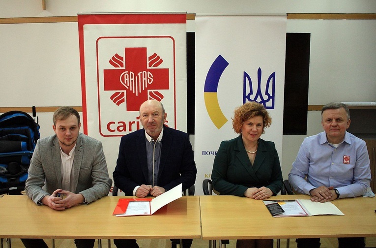 Transport darów Caritas z pomocą dla Ukrainy