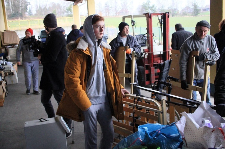 Transport darów Caritas z pomocą dla Ukrainy