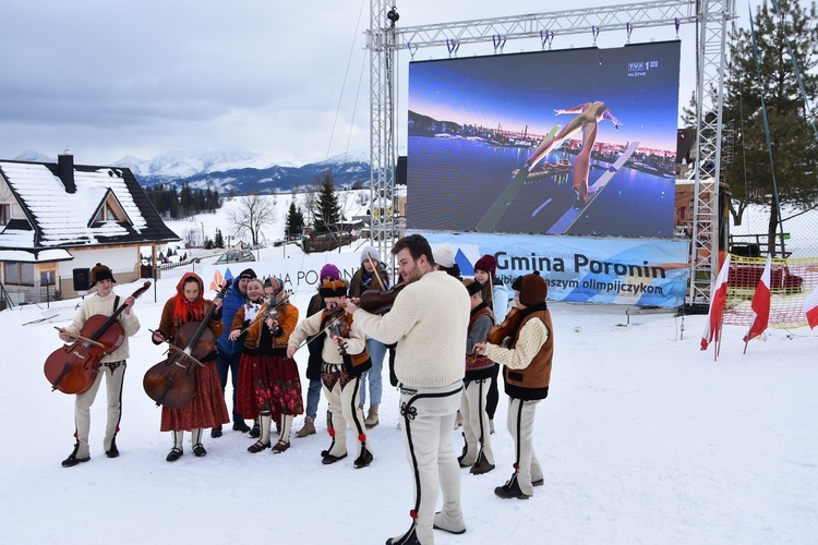 Olimpijska strefa kibica w Zębie