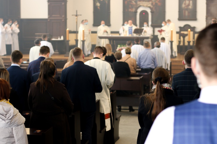 Obłóczyny w śląskim seminarium 