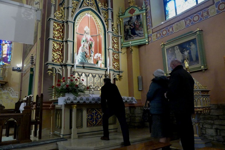 Ze św. Walentym w Bielsku-Białej Lipniku