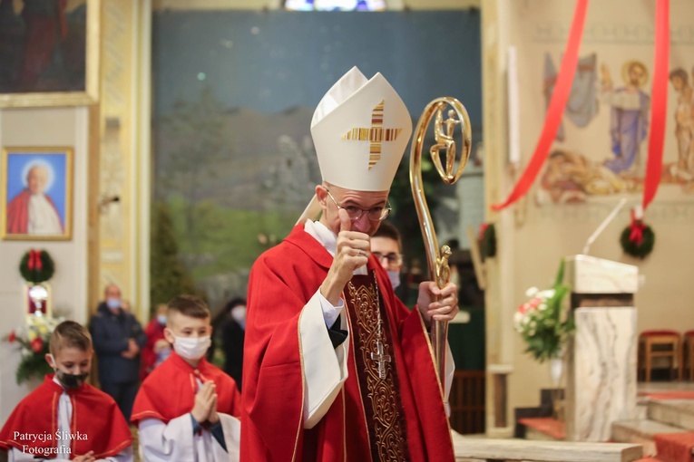 Msza św. odpustowa w Bieruniu