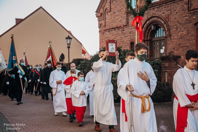 Msza św. odpustowa w Bieruniu