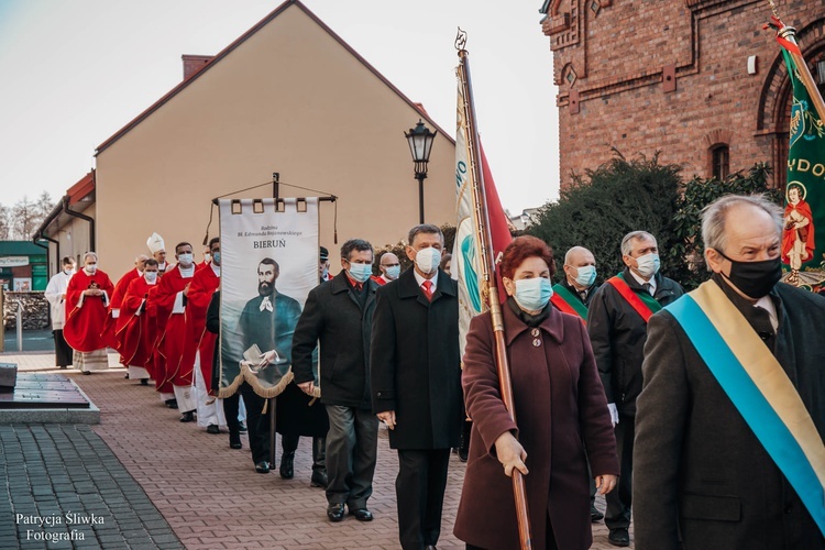 Msza św. odpustowa w Bieruniu