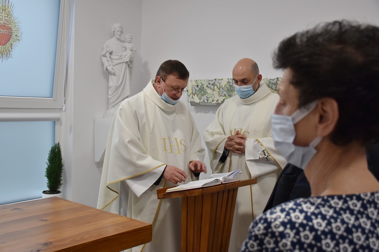 Poświęcenie kaplicy szpitalnej w Sopocie
