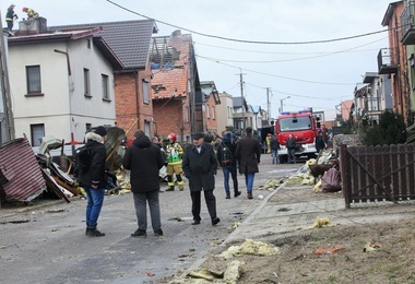 Przez Dobrzyce przeszła trąba powietrzna