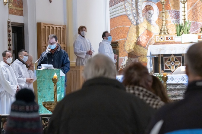 Msza św. za zmarłych bezdomnych