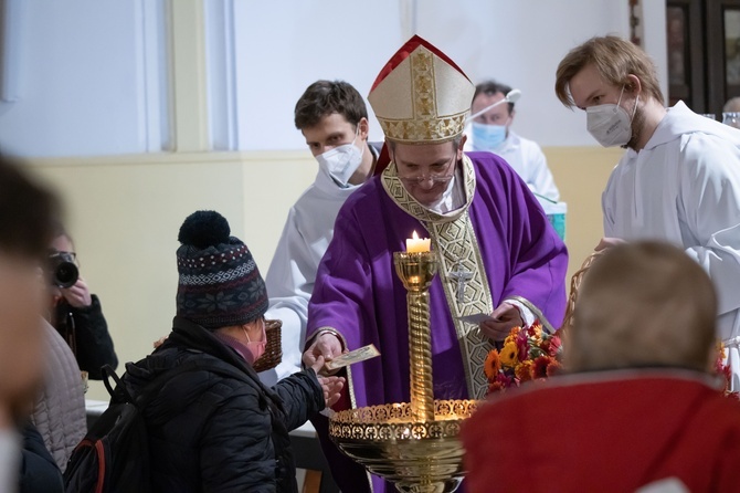 Msza św. za zmarłych bezdomnych