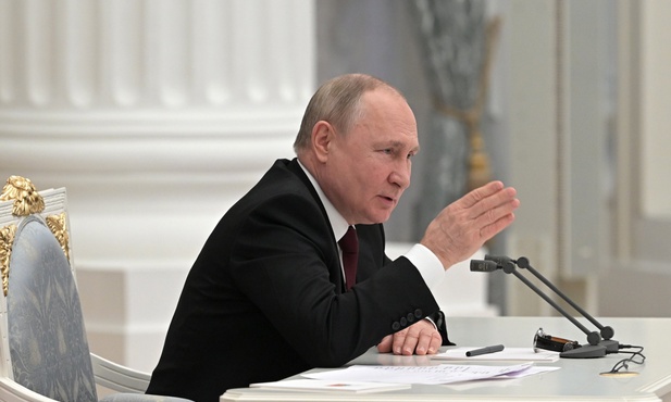 Putin: Decyzja ws. uznania Donbasu zostanie podjęta dzisiaj